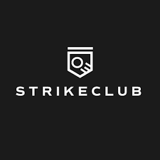 strikeclub black logo